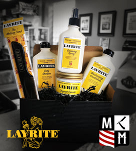 Layrite Kit 2: Shampoo, Conditioner, Pomade, Grooming Spray